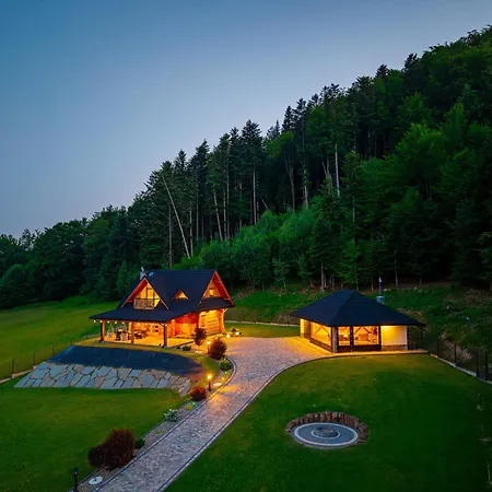 Villa Zielone Wzgorze - Pod Lasem Z Widokiem Na Gorce Mszana Dolna