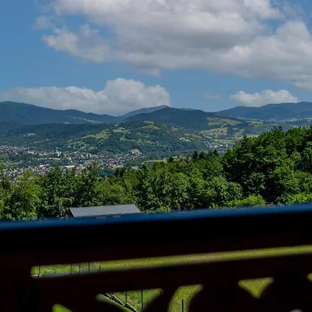 Zielone Wzgorze - Pod Lasem Z Widokiem Na Gorce