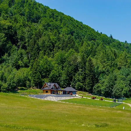Zielone Wzgorze - Pod Lasem Z Widokiem Na Gorce Mszana Dolna