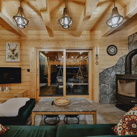 Zielone Wzgorze - Pod Lasem Z Widokiem Na Gorce Villa *